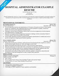 Executive Assistant Resume 2020 Best Of Hospital Administrator Resume Resume Panion Hospital Administration Medical Resume Hospital Jobs