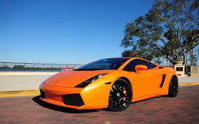 Great savings & free delivery / collection on many items. Lamborghini Gallardo Orange Hd Desktop Hintergrund Widescreen High Definition Vollbild