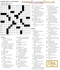 Download periodic table puzzle worksheets & teaching resources model. Crosswords Periodic Table Of The Elements