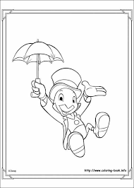 Jimminy Cricket Disney Coloring Pages Cartoon Coloring Pages Coloring Books