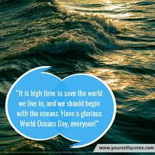 Humanity is like an ocean; World Ocean Day Quotes Wishes Messages To Inspire You News Dome