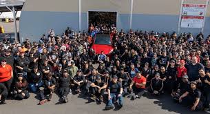 Tesla Keeps Fremont Factory Open Despite Lockdown But Workers Can Stay Home If They Want Hot Rods Cars Muscle Tesla New Cars