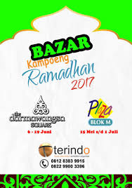 Operasi bazar ramadan dan aidilfitri serta solat tarawih dibenarkan di seluruh negara dengan beberapa syarat dan sop. Bazaar Ramadhan 2017 Informasi Pameran Event Dan Bazaar Indonesia
