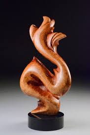 It is the visual art that functions in three different dimensions, creating a touchable. Salem Barker Fine Art Sculptures Fine Art Contemporary Sculptures In Wood Stone And Bronze Rockville Il 815 Abstract Wood Carving Sculpture Art Metal Art