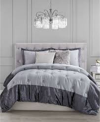 Its chic champagne finish is accented by a decorative mirror trim throughout. Juicy Couture Functional Glam 3 Piece Queen Comforter Set Reviews Home Macy S Comforter Sets Glam Bedding Mattress Furniture