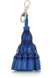 Obsessed With These Detachable Leather Tassels Anya Hindmarch Courtney Leather Tassel Keychain Ne Leather Tassel Leather Tassel Keychain Anya Hindmarch