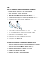 Maybe you would like to learn more about one of these? Soal Mid Semester 2 Penjaskes Smp