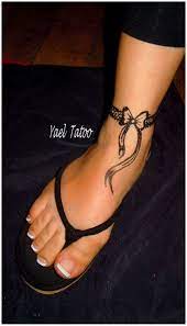 Exemple tatouage phrase et croix pied modele tatouage cheville bracelet simple et noeud. Tribal Tattoos X Tattoo Bracelet Cheville Femme