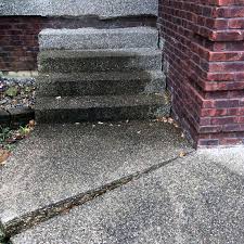 The concrete steps have been patched several times through the. Concrete Step Repair Louisville Step Repair Contractor
