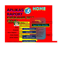 Contoh raport untuk anak paud kurikulum 2013. Xls Aplikasi Raport Kur13 2016 Sdlb Ver 2 Xlsx Purwanto Gepeng Academia Edu