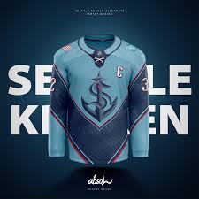 Stay warm throughout the season at every game with kraken beanies, hoodies and jackets. Seattle Kraken Alt Design Nhl