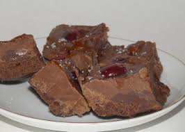 Don T Eat The Paste Chocolate Salted Caramel Cherry Fudge Recipe Featuring Eagle Brand Sweetened Condensed Milk