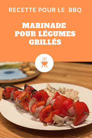 Marinade Pour Legumes Grilles Sur Le Bbq Ou Au Four Urbaine City Recipe Food Marinade Meat