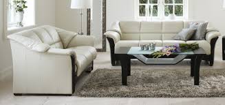 The oslo is available in a sofa or loveseat. Ekornes Oslo