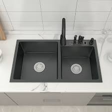 304 stainless steel double bowls
