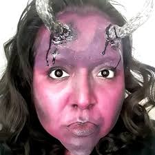 Colored contacts for Halloween costume