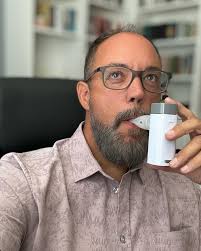 No I haven't started vaping.😆😆 This journey to get my voice back has been  TRYING to say the least but there is progress (Slow Progress🐢). We may  have a little surprise in