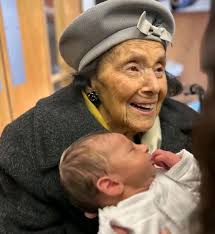 Edith Steiner, a Jewish woman who survived the Holocaust, and John Mackay,  the Scottish Soldier that saved her. They were married July 17th, 1946, and  will be celebrating their 73rd wedding anniversary