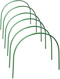 A wide variety of plant support ring options are available to you 1,103 metal plant support stake products are offered for sale by suppliers on alibaba.com, of which other. Jycra Greenhouse Support Hoops Grow Tunnel For Plant Cover Support Steel With Plastic Coated Hoops For Greenhouse Garden Plants Protection And Growing 6pcs 4ft Long Amazon Co Uk Kitchen Home