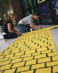 Professional, detailed, would give 10+ stars. 77 Yellow Brick Road Ideas Yellow Brick Road Wizard Of Oz Brick Road