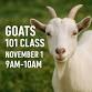 Goats 101 Class event image