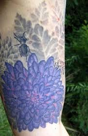 Black And White With Color Tattoo Tattoo 11 Tattoos Bug Tattoo White Tattoo