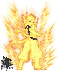 Dbverse Naruto 9 Tails Chakra Mode By Mad 54 Naruto 9 Tails Naruto And Sasuke Wallpaper Anime Dragon Ball Super