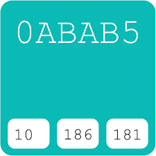 Tiffany Blue 0abab5 Hex Color Code Schemes Paints