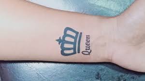 The most common crown tattoo material is metal. Crown Tattoo For Girl Tattoo Crown And Queen Minimal So Cute Youtube