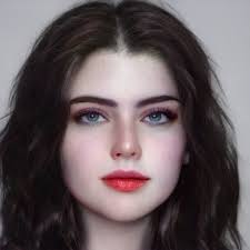 Painting hair photorealistically for a portrait