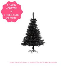 Optez pour ce sapin économique qui ne perd pas ses branches et réutilisable l'année prochaine. Sapin De Noel Blooming 180 Cm Noir Le Geant De La Fete