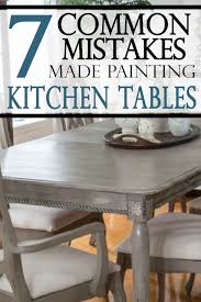 painting kitchen tables