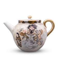 Modernist japanese flared coupe ceramic stoneware teapot. Antique Japanese Seto Porcelain Teapot By Kawamoto Masukichi Ii 1852 1918 Meiji Period Oriental Antiques Uk Asian Art Chinese Japanese Antiques