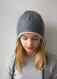 Wool Cotton Sewn Ear Flap Hat Sewing Hats Ear Flap Hats Flap Hat
