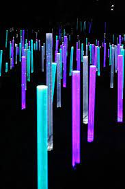 Poles Of Light Light Art Installation Light Sculpture Light Installation