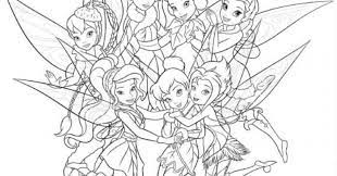 Your child is too active, a lot of behavior, and difficult to teach something? Free Printable Disney Tinkerbell Coloring Pages