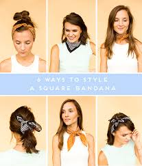 Discover how to wear bandanas with your fave hairstyles, now. 6 Diy Ways To Style A Bandana For Summer Paper And Stitch