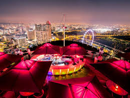 With over 280m high it provides a 360 degrees view of the city! World S Best Rooftop Bars Pictures Food And Drink Travel Channel Travel Channel