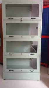 Maybe you would like to learn more about one of these? Steel Book Case 4 Compartments With 4 Glass Shutters Amazon In Furniture