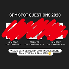 Teknik menjawab soalan novel spm kssm (10 markah). Spm Spot Questions 2020 Home Facebook