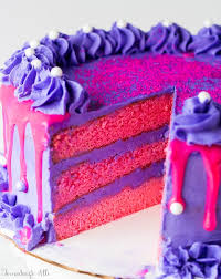 Check out our pink velvet cake selection for the very best in unique or custom, handmade pieces from our shops. Pink Velvet Cake With Purple Vanilla Buttercream Tornadough Alli