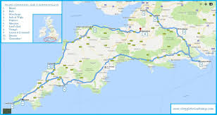 Art.n.g11274 guida turistica in inglese: Inghilterra Del Sud Cornovaglia E Galles Racconto Di Viaggio