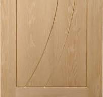 Three Folding Doors & Frame Kit - Salerno Oak 3+0 - Clear ...