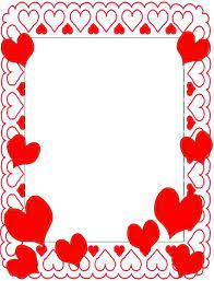 Christian Images In My Treasure Box Valentine Layout Clip Art Frames Borders Valentines Day Coloring