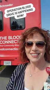 Still doing live shots for Operation Blood Drive!, Come out and donate at  AdventHealth Hendersonville. , The Blood Connection will be here until 3  pm.