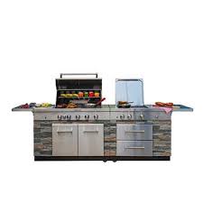 New age outdoor kitchen costco. Kitchenaid Stone Island 9 Burner Grill Costco