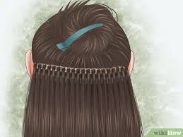 This method of installation is perfect for all hairdos, whether you choose to wear your hair up or down. How To Apply Hot Fusion Hair Extensions 5 Steps With Pictures