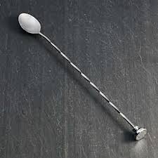 It's the perfect spoon, whether you're making cocktails at home or bartending professionally. Home Bar Accessories Cocktail Sets Crate And Barrel