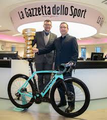 The first use of two identical sized wheels, the first use of rubber tires, the invention of the. Bianchi Is The New Official Sponsor Of The Giro D Italia Bianchi