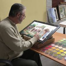 Johannes With Panpastel Colors Pastel Landscape Pastel Art Art